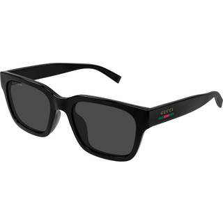 Gucci Mand GG1857S 005 Solbriller Injiceret Sort Grå Firkantet