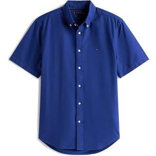 Oxford Kortærmet Skjorte, Preppy Navy, L