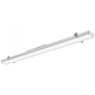 40W LED lineær lys - Nedsænket, Samsung chip, 6400K, Sølv hus - Kulør : Kold