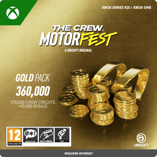 The Crew Motorfest™ Gold Pack (360,000 Crew Credits)