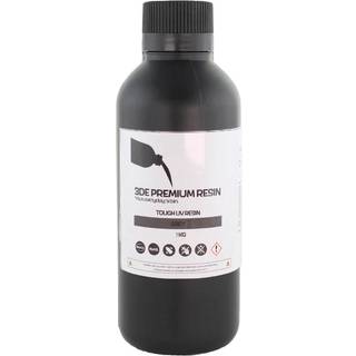 3DE Premium Resin - Tough - Grey - 1kg