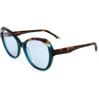 Silvian Heach Armor Sun 20103 52 Solbriller Kvinder Blue - Transparent Aqua Blue Tortoise Laminate - 52mm