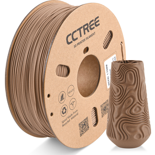 PLA-ST Wood 1.75mm 1kg - Walnut