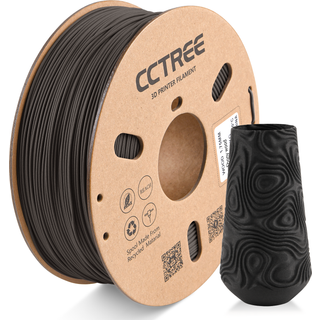 PLA-ST Wood 1.75mm 1kg - Ebony