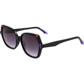Silvian Heach Sheila Sun 20104 52 Solbriller Kvinder Black - Black Red Purple Laminate - 52mm