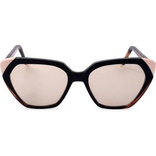 Silvian Heach Elsa Sun 20105 53 Solbriller Kvinder Black - Black Pink Brown Laminate - 53mm