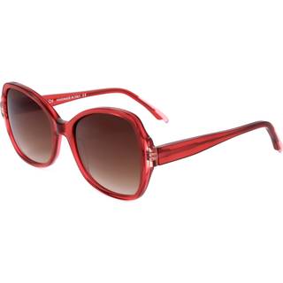 Silvian Heach Lolly Sun 20112 52 Solbriller Kvinder Rød - Transparent Red Yellow Laminate - 52mm