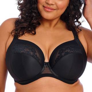 Elomi Nerina Underwire Plunge Bra - Black - E 80 * Kampagne *