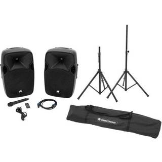 Omnitronic Set XFM-212AP + Speaker Stand MOVE MK2 TILBUD NU