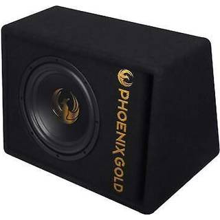 Phoenix Gold 10 Subwoofer m kabler og fjernbetjening