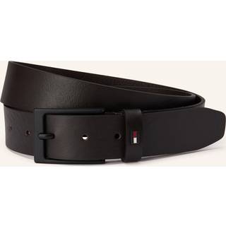 Square Matte Buckle Leather Belt