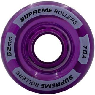 Supreme Rollers Quad Wheels 62mm/78A Purple 4-Pack