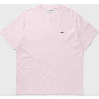 Lacoste Crew Neck T Shirt Pink