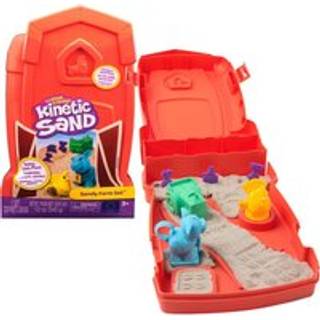 Kinetic Sand Sandy Farm legesæt med magisk sand