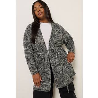 Yours Curve Yours Curve Twist Cardigan Med Bælte