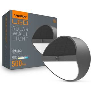 Solcellelampe med sensor / 500 Lm / Udendørslamper