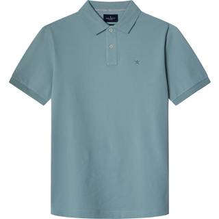 HACKETT Herren Polo-Shirt blau,grau Slim Fit
