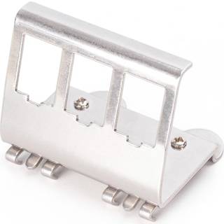 Keystone-adapter til DIN-skinne, profil til 3x keystone-modul