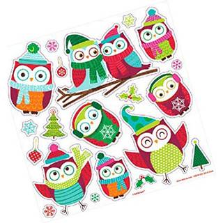 Cue Winter Owl Decals - 1 ark - 20 Let at fjerne m?rkater