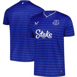 Castore Castore Blue Everton FC Home Short Sleeve Shirt - Large