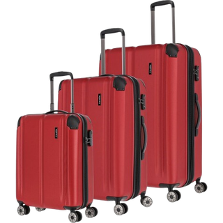 Travelite City Rød Kuffertsæt