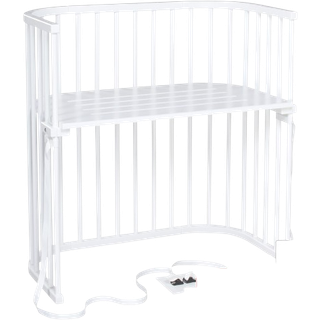 Babybay Bedside crib Boxspring - Hvid