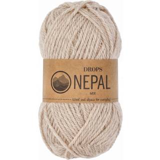 Drops Nepal - lys Beige mix 0206