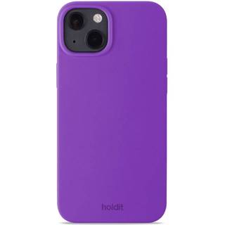Holdit iPhone 13 Soft Touch Silikone Cover - Bright Purple