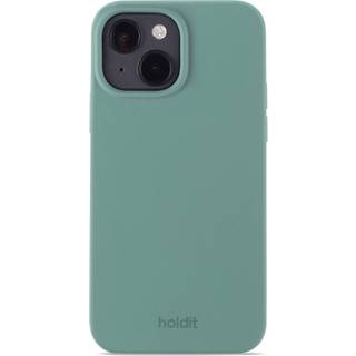 Phone Case Silicone Moss Green iPhone 14 - Grøn - Add QTY
