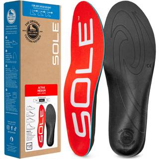 Sole Active Medium - Plantar Fasciitis Relief Arch Support -indlægssåler - Ortotiske skoindsatser - Mænds størrelse 14/kvinders størrelse 16