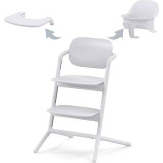 Cybex Lemo 3-in-1 Højstol inkl. Babysæt og Bakke, All White