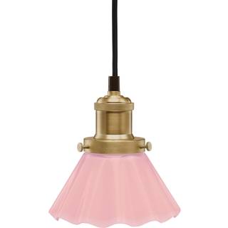 PR Home Pendellampe August, Ø 15 cm, pinkfarvet, stik