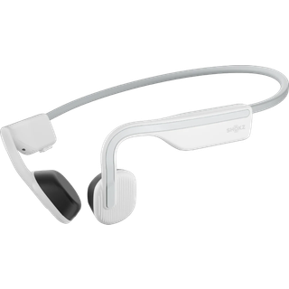 Shokz Openmove Hvid - Knogleledningshøretelefoner til Løb & Træning, Komfortable & Letvægtige