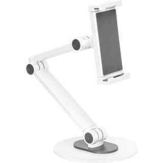 Universal stativ til smartphones og tablets - 4.7 - 12.9" - Hvid