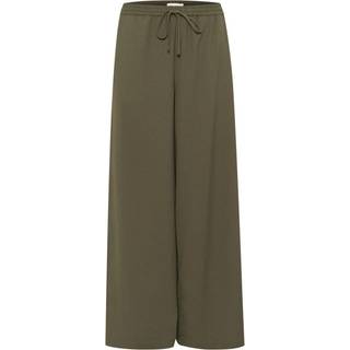 Soaked In Luxury Slshirley Wide Pants Bukser 30408448 Grape Leaf (SMALL)