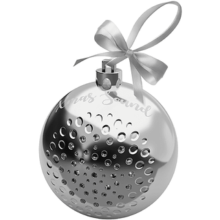 Trådløs Højtaler Julekugle - SBS - 3W - Sølv