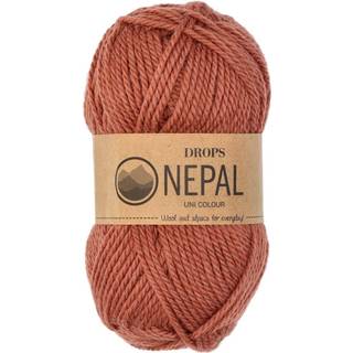 Drops Nepal garn - Rød ler