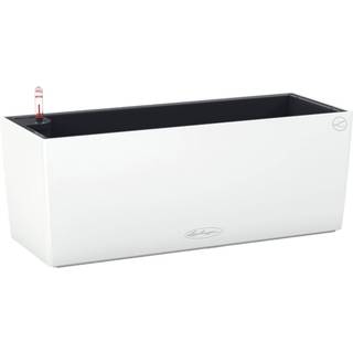 Lechuza Balconera Color udendørs krukke til blomster med selvvandingssystem Hvid 50 x 19 x H19 cm