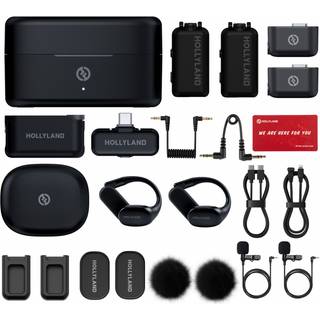 Hollyland LARK MAX 2 Ultimate Combo with OWS Monit