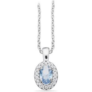 Scrouples SoHo vedhæng roset cubic zirkonia i sølv m/kæde