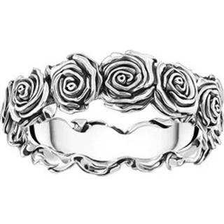 Thomas Sabo TR2488-637-21-54 Silberner Ring mit Rosen Damen