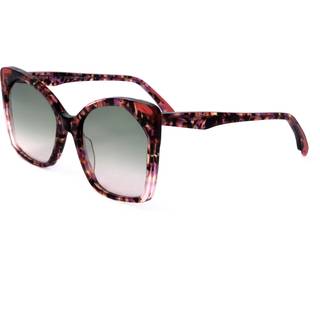 Silvian Heach Cora Sun 20107 56 Solbriller Kvinder Lyserød - Shiny Pink Pattern Black Pink Laminate - 56mm