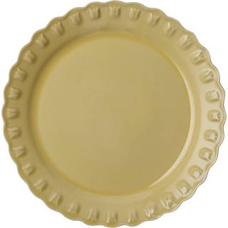 Potteryjo Tulipa Tallerken 26 Cm 2-pak - Middagstallerkner Stentøj Pale Yellow - 025501-V2555