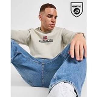 Napapijri Bory Crew Sweatshirt, Stone - XL