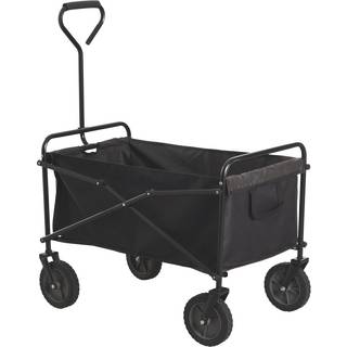 Trækvogn Foldbar Sort - Belastning 70 kg - Mål 89x53x63,5 cm