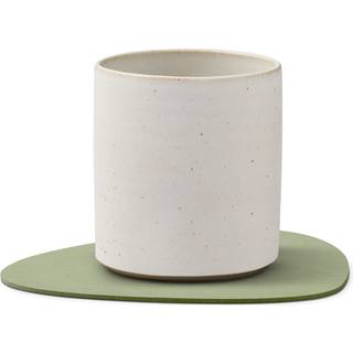 Lind Dna Curve Corduroy Glasbrik Olivengrøn - Dækkeservietter & Coasters Læder Olive Green - 992740