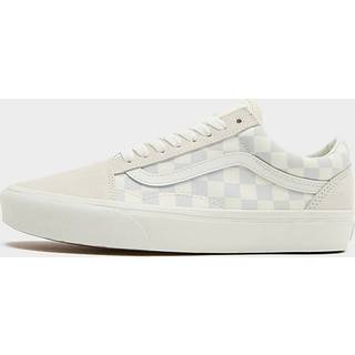 Vans - Old Skool Checkerboard Shoes, Man, White, Size: 37 - White - 37