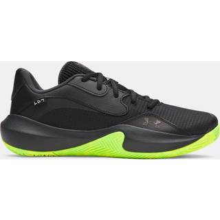 Under Armour Lockdown 7 Low Unisex Basketball Shoes Black / Black / Metallic Black 46
