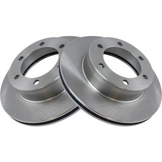 TRQ Front Brake Rotors Set Ventede kompatible med 1996-2002 Toyota 4Runner 1995-2004 Tacoma