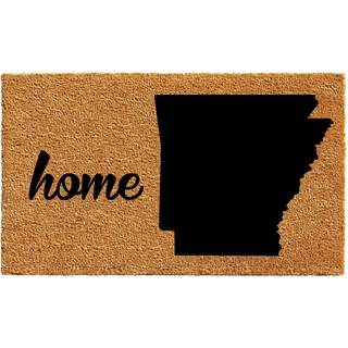 Calloway Mills 105161830 Arkansas Doormat 18 """" X 30 """" Naturlig/sort